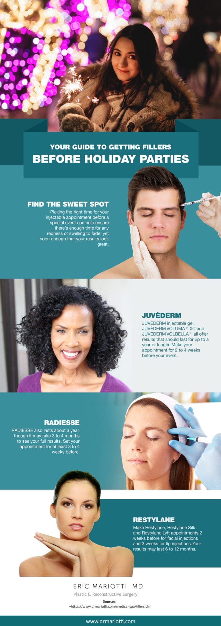 Your Guide to Getting Fillers before Holiday Parties [Infographic] img 1