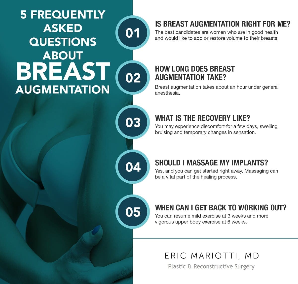5 Frequently Asked Questions About Breast Augmentation [Infographic] img 1