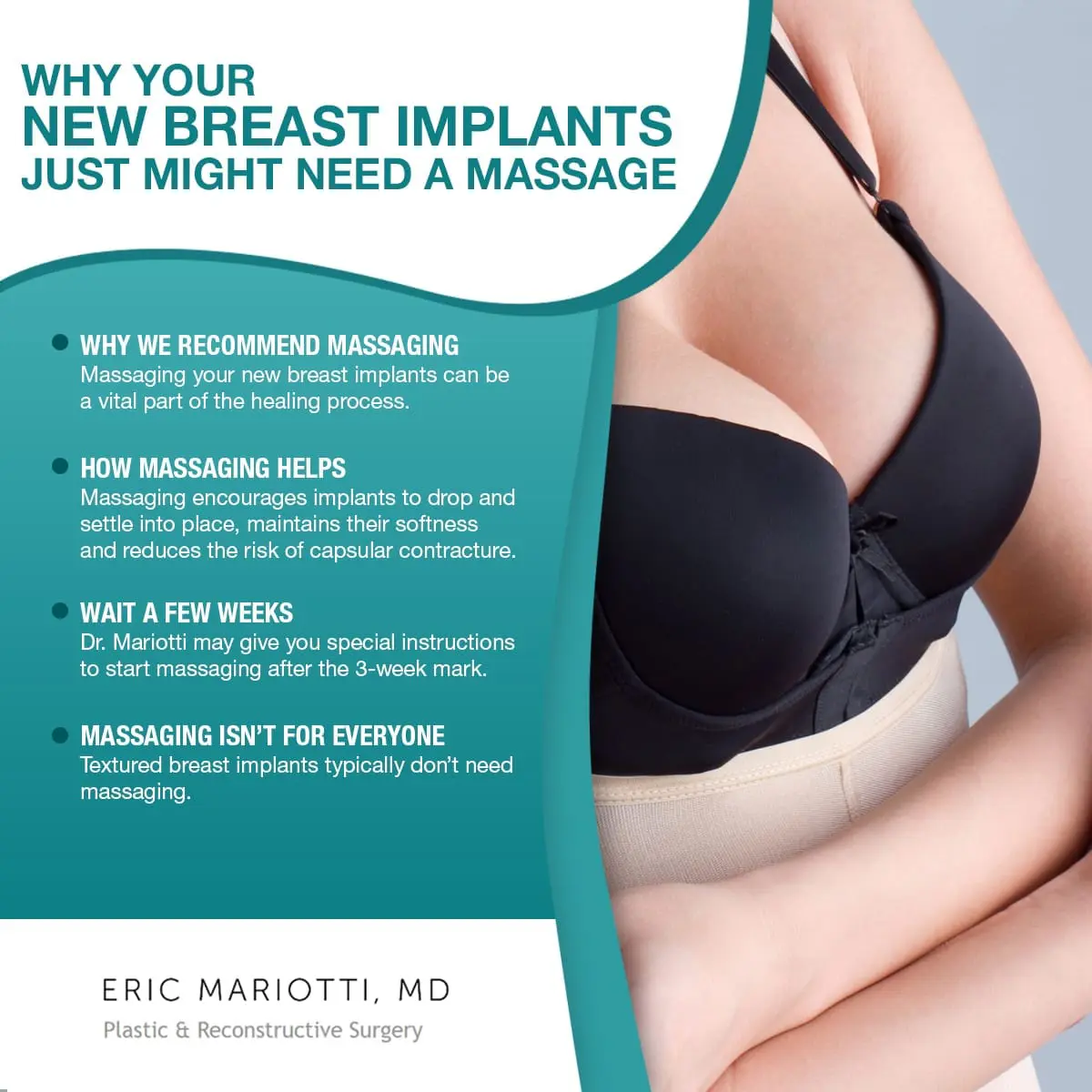 Why Your New Breast Implants Just Might Need a Massage [Infographic] img 1