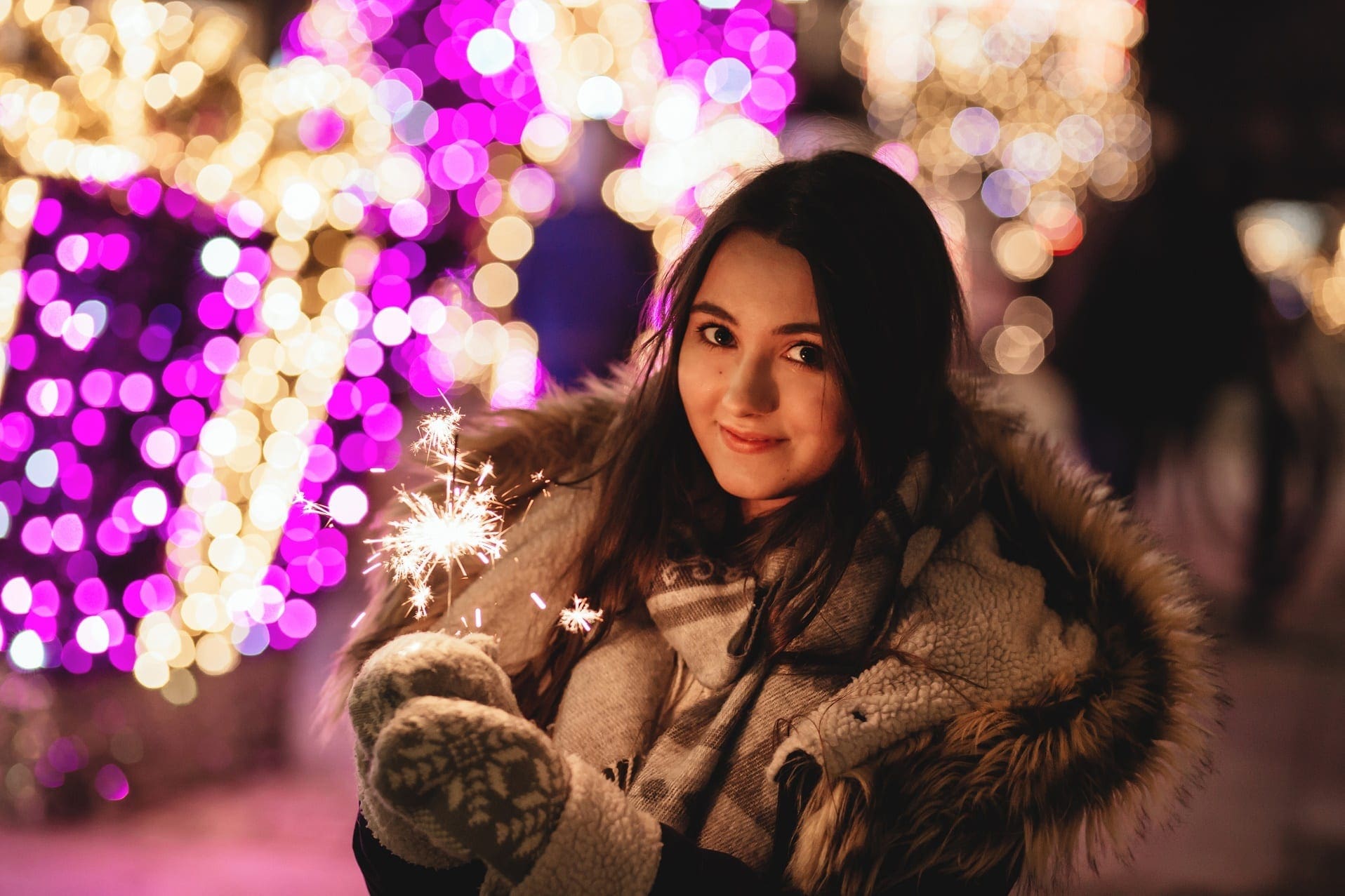 Dermal Filler - Girl enjoying winter