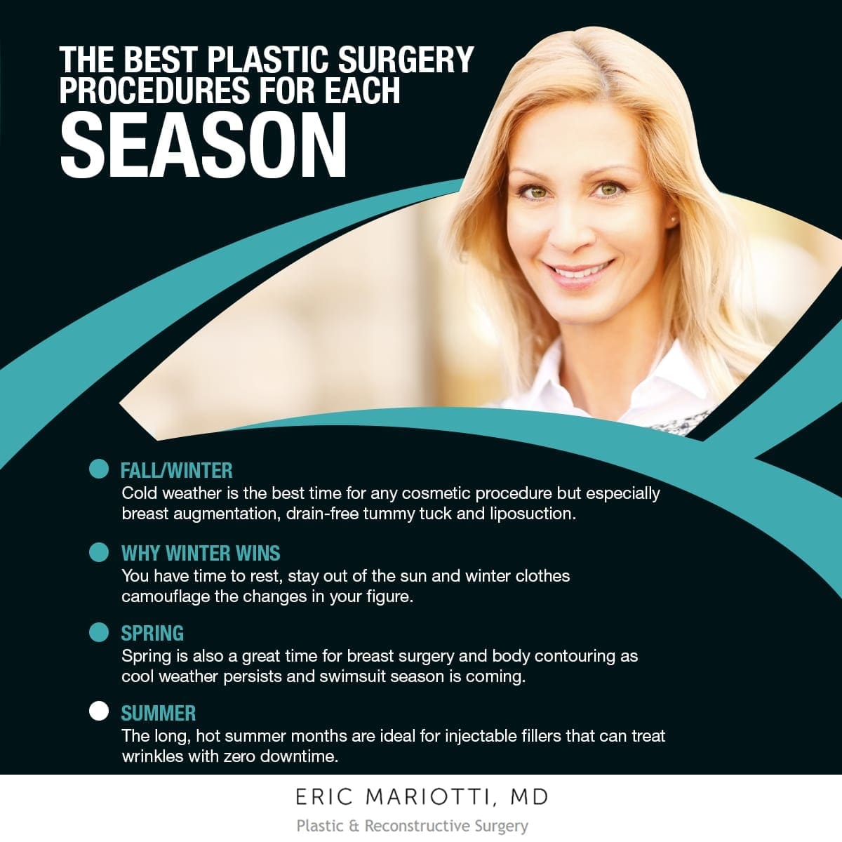 The Best Plastic Procedures For Each Season [Infographic] img 1