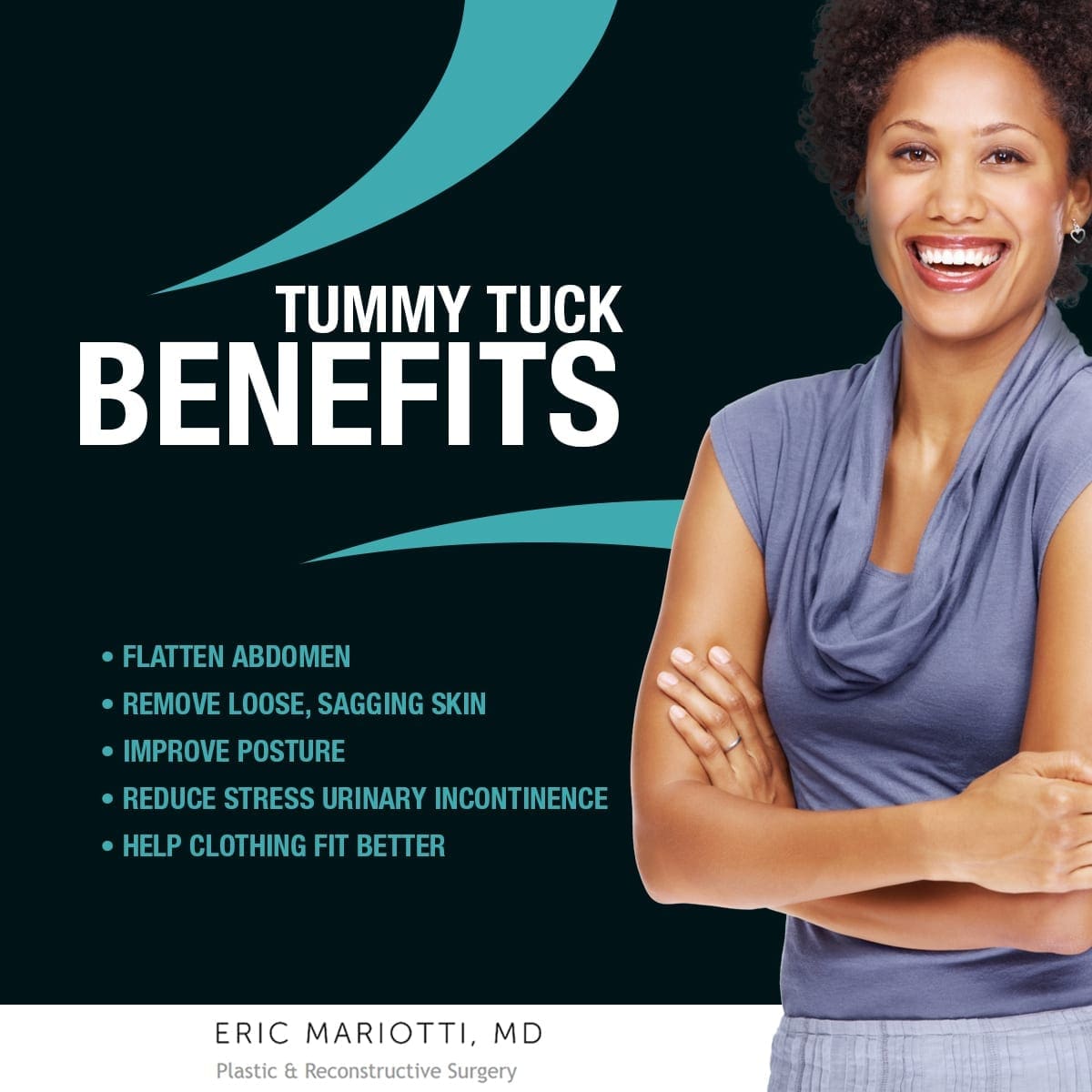 Tummy Tuck Benefits [Infographic] img 1