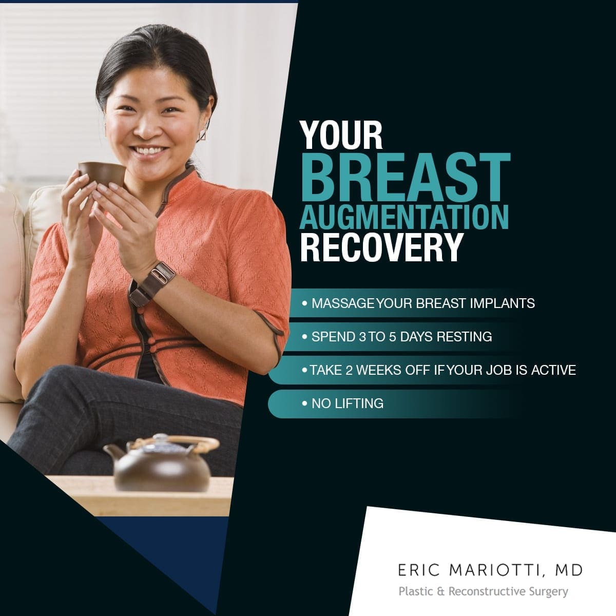 Your Breast Augmentation Recovery [Infographic] img 1