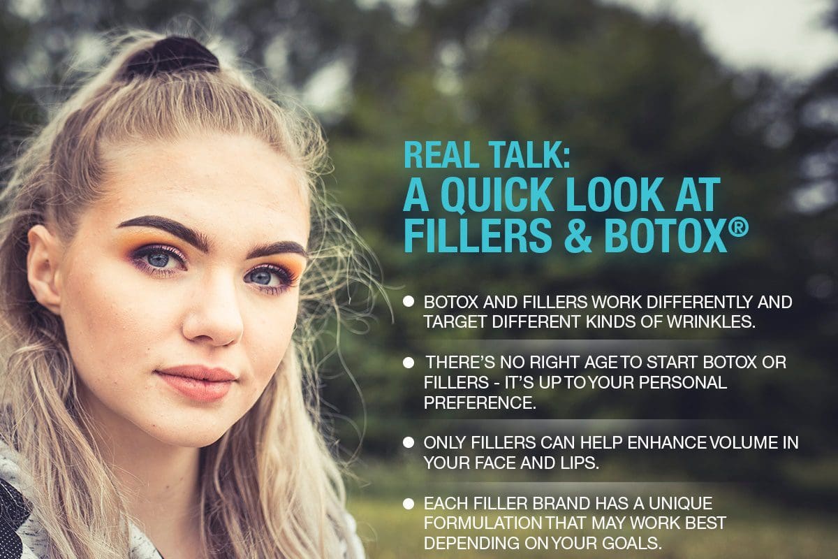 Real Talk: A Quick Look At Fillers & Botox® [Infographic]