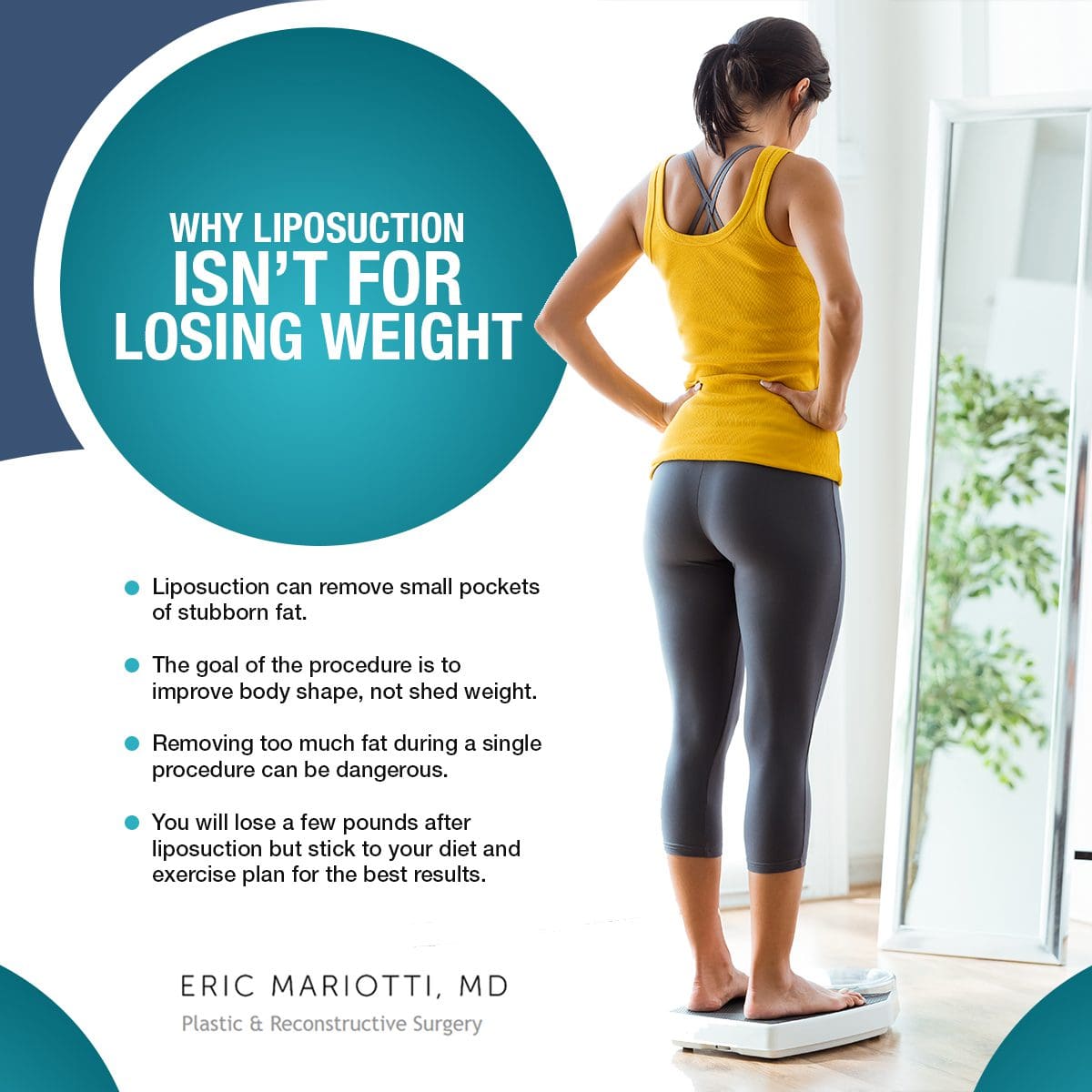 Why Liposuction Isn't For Losing Weight [Infographic]