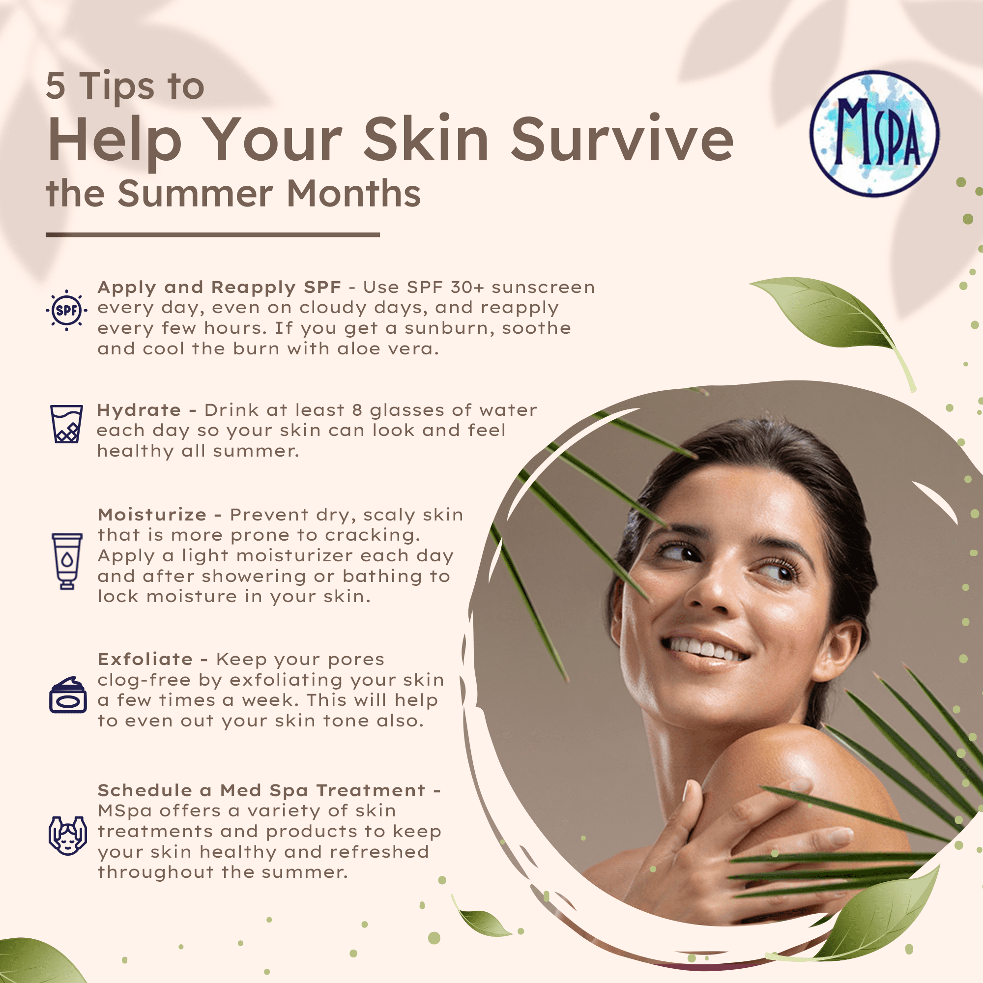 5 Tips to Help Your Skin Survive the Summer Months